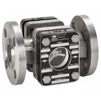 ARCHON INDUSTRIES, INC. Single Wall Sight Flow Indicator: Rotor, Stainless Steel, 1 1/2 in Flange (MPN AKF-FR015AC07A)