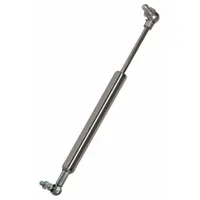 Gas Spring: M5 Thread Size, 172 mm Ext Lg, 60 lbf Force, Elbow End Fittings Included (MPN AN650-084*)