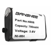 BANSHEE Radio Battery: Fits Motorola, For FV300/FV700/SX500/SX600/SX900 Series, 700 mAh, QMB4508