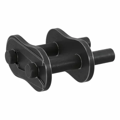 TSUBAKI Attachment Link: For Lube-Free Roller Chains, D-3, 60, Single Strand, 3/4 in Pitch - Attachment Links for ANSI Standard Chains