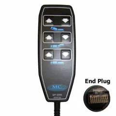 This plastic pendant is designed for use with Span America QD1000 and QD2000 healthcare bed systems. It provides patient call or control functions at the bedside. Color: black.