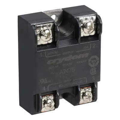 CRYDOM Solid State Relay: Surface Mounted, 75 A Max Output Current, SCR - Surface-Mounted Relays