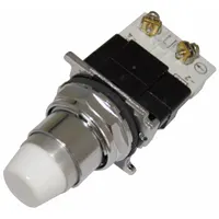 EATON Illuminated Push Button: Illuminated, Extended Profile, Metallic, 30 mm, 1NO (MPN 10250T397LWD24-53)