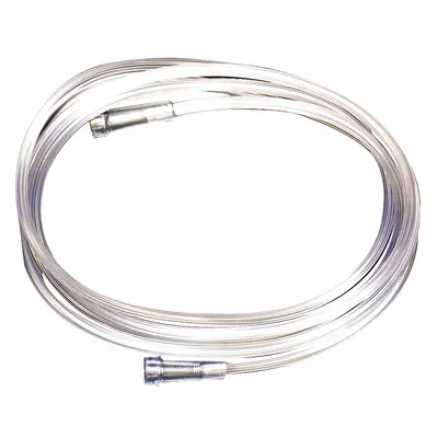MEDSOURCE Oxygen Tubing: 7 ft Tube Lg - PVC Nasal Cannulas