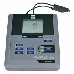 This benchtop meter is configured for biochemical oxygen demand (BOD) testing and also measures oxidation-reduction potential (ORP). Electrodes and reagents are sold separately. Typical applications include water quality analysis in laboratory settings.