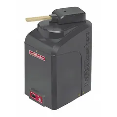 24V DC dual-swing gate operator system with battery backup. Operating time 13 to 15 seconds. Overall height 15 1/2 inches. Used for automating paired swing gates in residential or commercial access control applications.