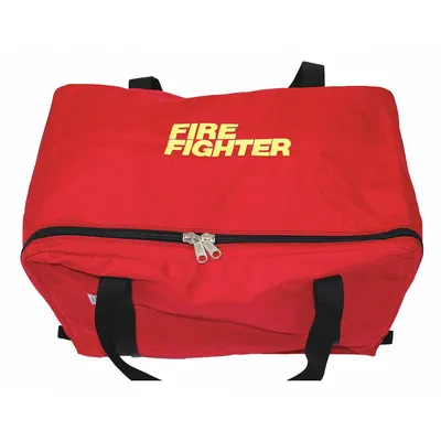 R&B FABRICATIONS Duffel Bag: Nylon, Red, 5,200 cu in Interior Volume, Zipper, 24 in Lg - Wildland Gear Duffle Bags