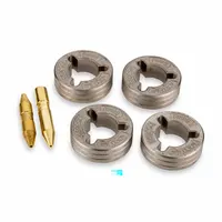 MILLER ELECTRIC Drive Roll Kit: 4-Roll, 0.03 in, V-Groove, 50 Series (MPN 046780)