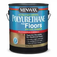 This water-based interior wood sealer and finish provides a clear, glossy protective coating for wood surfaces. Suitable for use on furniture, trim, and cabinets, it enhances the natural appearance of wood with a durable gloss finish. The 1-gallon container is designed for interior applications