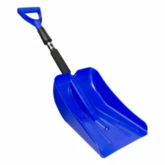 APPROVED VENDOR Snow Shovel, 13 3/4 in Blade Lg, 8 1/2 in Blade Wd, 12 ga Gauge, D Grip Handle