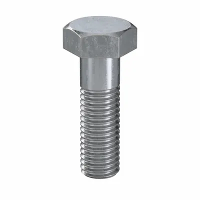 LINDSTROM Hex Head Cap Screw: Steel, Class 8.8, Zinc Plated, M12, Metric, 40 mm lg - Class 8.8 Steel Hex Head Cap Screws