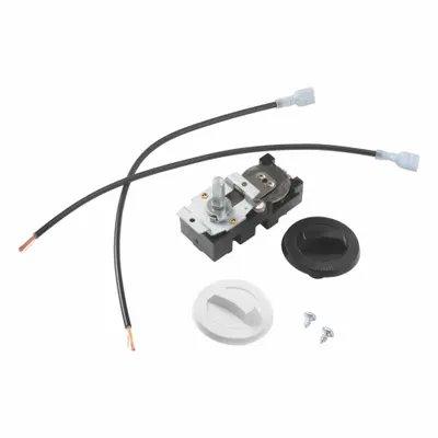 CADET Single Pole Thermostat Kit: 12 5/8 in Overall Wd, 120/240V AC - Thermostats for Electric Floor Heaters