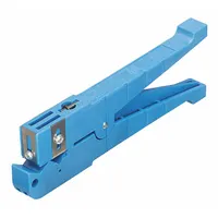 Wire Stripper: RG-11/RG-8, For RG-8 Cable Designation, 8 in Overall Lg, Rounded Edge Blade, Cut (MPN 45-164)