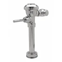This bedpan washer flush valve from the ZURN Aquaflush® series delivers 3.5 gallons per flush. It features a 34 3/8-inch rough-in for wall-mounted installation in institutional settings such as hospitals and care facilities.