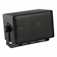 SPECO TECHNOLOGIES Speaker with Transformer: Powered, 3-Way, 8 ohm Impedance, 4 1/2 in Overall Wd (MPN DMS3TS)