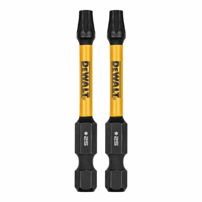 DEWALT Torsion Bit: Torsion Bit, T25 Bit Size, Imperial, Torx Head, T25 Bit Industry Size - Impact Torx Bits