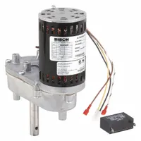 This motor reducer is a replacement gearbox assembly for ice machines, driving the auger or evaporator assembly to ensure consistent ice production. It is used in commercial foodservice and hospitality settings where a reliable ice supply is required