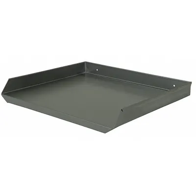 ADVANCE TABCO Drainboard: 430 Stainless Steel, 2 in Overall Ht, 18 in Overall Wd - Drainboards & Splash Guards for Wash Stations