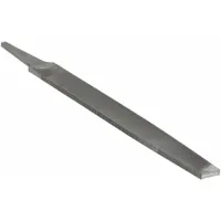 Machinists File: Rectangular, Bastard Cut, 6 in Lg without Tang, 5/8 in Wd, 1/8 in Thick, Natural (MPN 21867NN)