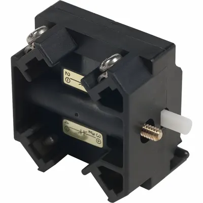 SCHNEIDER Contact Block: 30 mm Panel Mounting Size, SPDT, Momentary/Logic Reed - Contact Blocks