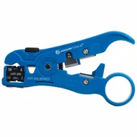 Universal Cable Stripping Tool: 0.4 in to 0.4 in, RG-59/6/RG-7/11, 5 in Overall Lg, Cut, UST-500