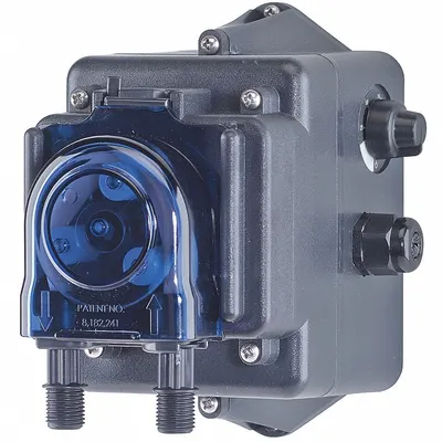 STENNER Peristaltic Chemical Metering Pump: 120V AC, 1/40 hp HP, 14 gpd Max. Flow Rate - Variable Flow Peristaltic Chemical Metering Pumps