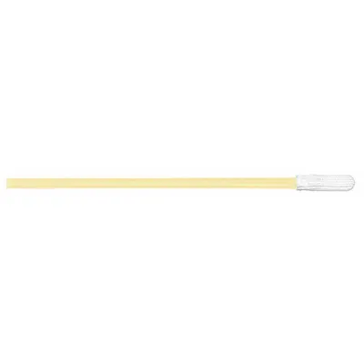 BERKSHIRE Swab: Polyester, 2 3/4 in Overall Lg, 7/16 in Tip Lg, 2 3/8 in Handle Lg - Cleanroom Swabs & Applicators