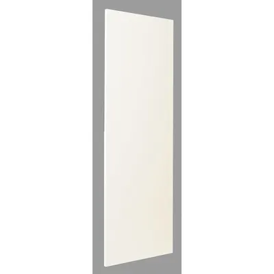 ASI GLOBAL PARTITIONS Partition Panel: Laminate, Matte, Almond, 58 in Ht, 58 in Wd - Panels & Panel Posts for Bathroom Partitions
