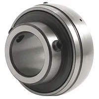 TRITAN Insert Bearing: UC205-25MM, 25 mm Bore, 52 mm OD, 17 mm Outer Ring Wd, Set Screws, Spherical