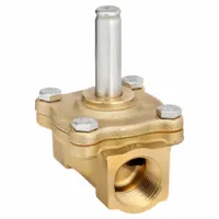 DAYTON Solenoid Valve Body: 2-Way, Normally Closed, 3/4 in Pipe Size, Brass Body, EPM Seal (MPN 008609)