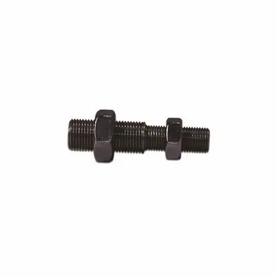 B-TEK Threaded Adapter: Threaded Adapter, 2 in Overall Lg, 1/2 in Overall Wd - Load Cell Accessories