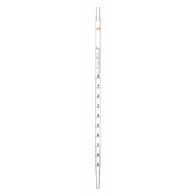 CELLTREAT Serological Pipette: 10 mL Capacity, 0.1 mL Graduation Increments - Sterile Seroligcal Pipettes
