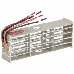 This element is a replacement part for HVACR heaters and heat exchangers. It is used in air handlers, duct heaters, and process heating equipment to restore heating performance.