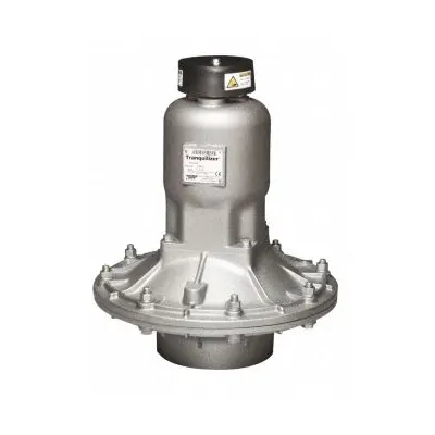 VERSAMATIC Tranquilizer: Auto Dampener, Stainless Steel, Neoprene/PTFE - Pulsation Dampeners