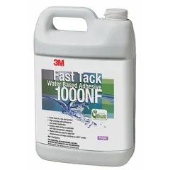 3M 1000NF Contact Cement is a water-resistant, heat-resistant adhesive for bonding insulation to metal and plastics. This 1-gallon, purple, roll-on formula is VOC compliant and suitable for non-porous or porous surfaces. Commonly used in HVAC and industrial insulation applications.