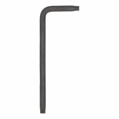 WIHA Torx Key: 2 Tips, Torx, Std End, T10 Tip Size, Short, Alloy Steel, Black Oxide - L-Shaped Torx & Torx Plus Keys