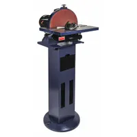 DAYTON Disc Sander: For Metal/Plastic/Wood, 115V, Single-Phase, 0.8 hp, 12 in Dia, Floor Standing (MPN 499F69)