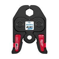 MILWAUKEE Press Jaw: 7/8 in Pipe, Forged Steel, For ZoomLock® MAX, Extended/Std Tool Types (MPN 49-16-2656Z)