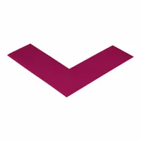 Floor Marking Shape: L, Solid, Purple, No Legend, 2 in x 6 in, 50 mil Tape Thick, 100 PK (MPN AngleP)