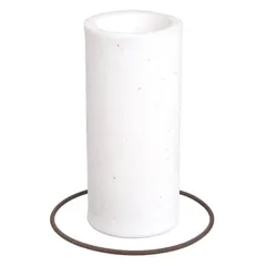 Replacement filter element type HAF-508 with O-rings for paint sprayers. Filters particulates from paint or coating fluids to maintain spray quality and prevent nozzle clogging in industrial finishing operations.