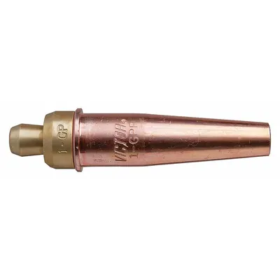 VICTOR Cutting Tip: 1-GPP Series, Size 2, For Use With Propylene - General Purpose Cutting Tips