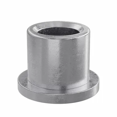 OILITE Flanged Sleeve Bearing: Iron-Copper, SAE 863, 1/2 in Bore, 3/4 in OD, 3/4 in Lg - Lubricated General Purpose Metallic Flanged Sleeve Bearings