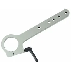 Replacement side handle for FEIN power tools. Provides additional grip and control during operation, reducing user fatigue. Suitable for applications requiring stable tool handling such as metalworking and construction.