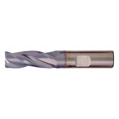 CLEVELAND Corner Radius End Mill: Carbide, TiAlN Coated, 3 Flute, 7/32" Mill Dia - General Purpose Carbide Corner-Radius End Mills