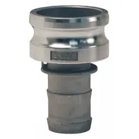 Cam and Groove Adapter: 4 in Coupling Size, 3 in Hose Fitting Size, 6 3/4 in Overall Lg (MPN G4030-E-AL)