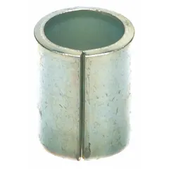 This bearing spacer is used in HVACR equipment to maintain precise spacing between bearings, bushings, or sheaves. It ensures proper alignment and reduces vibration in rotating assemblies, extending component life. Commonly applied in industrial fans, blowers, and motor mounts.