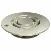 BESTCARE Grate: Round, Nickel Bronze, Satin, 5 in Overall Dia, 3/4 in Overall Ht (MPN WHDG-5RD)