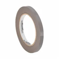 ST GOBAIN Film Tape: 1/2 in Wd, 36 yd Lg, 3.5 mil Thick, Rubber, Polytetrafluoroethylene Film, Gray (MPN 2250-2)