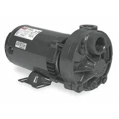 This Dayton turbine centrifugal pump is driven by a 2 hp, capacitor-start, single-phase motor rated for 115/208-230V AC. It features a TEFC (Totally Enclosed Fan-Cooled) motor enclosure and a 110 psi shut-off rating. Typical applications include high-pressure water transfer, boosting, irrigation, pressure washing, and water circulation in industrial, agricultural, and commercial settings.