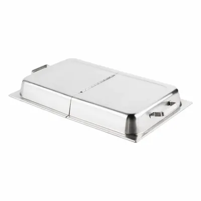 VOLLRATH Steam Table Pan Cover: Full Size, Rectangular, 12 7/8 in Overall Lg - Steam Table Pan Covers